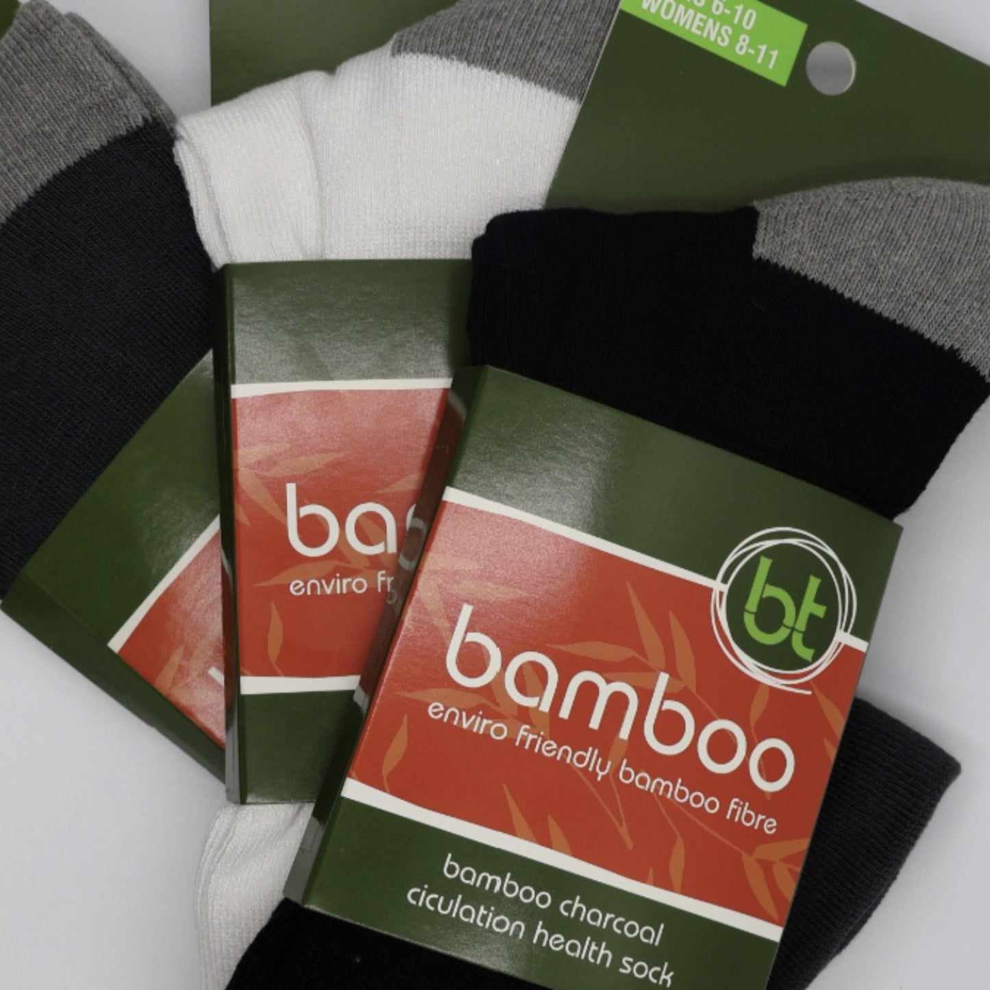 Bamboo charcoal circulation health sock