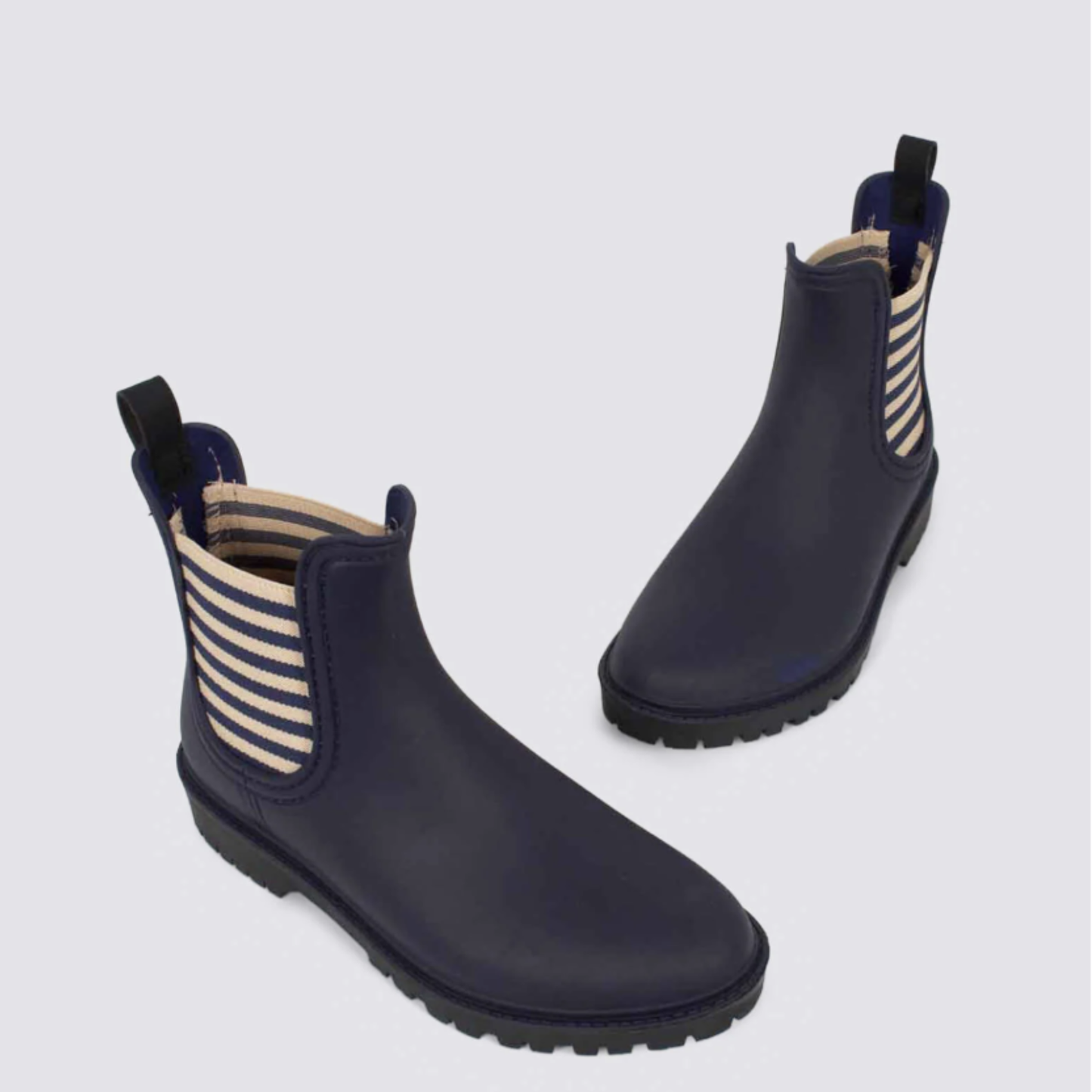 Diana Ferrari Laurina2 Gumboot Navy Stripe