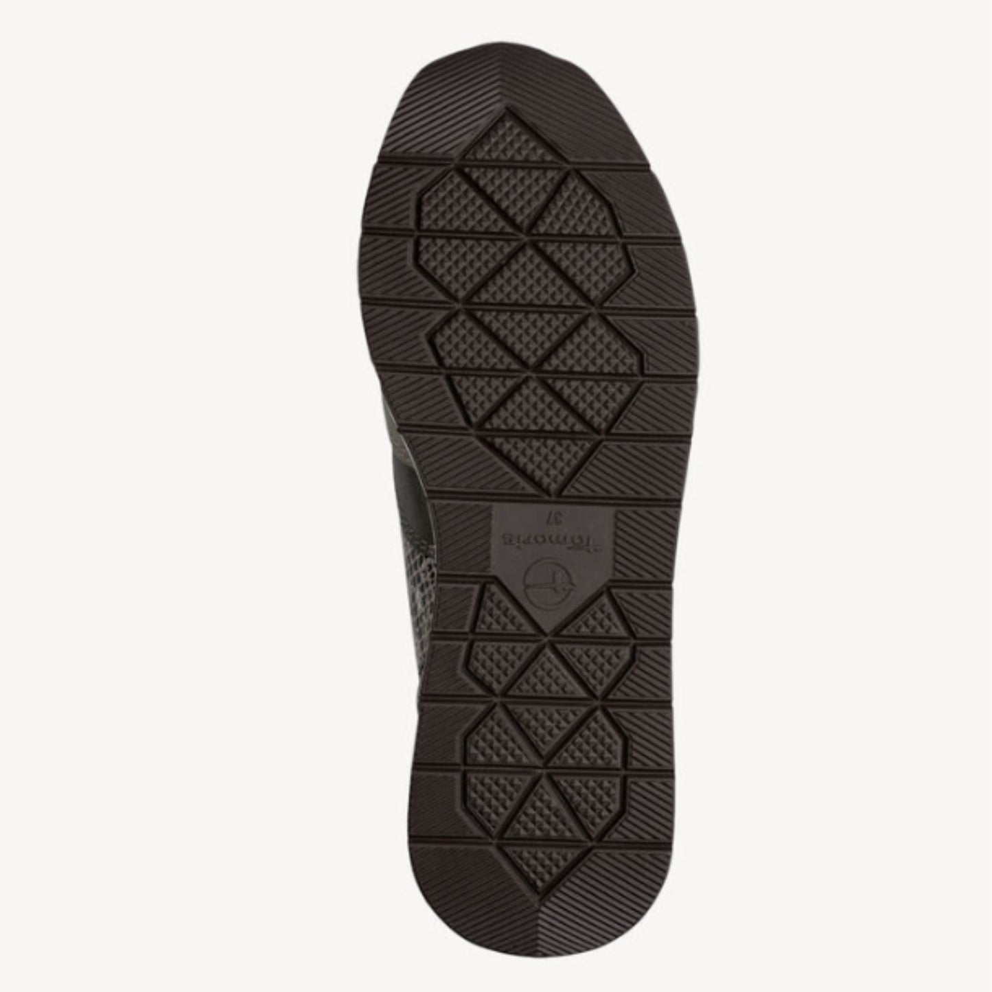 Tamaris Glam Sneaker - Taupe / Snake