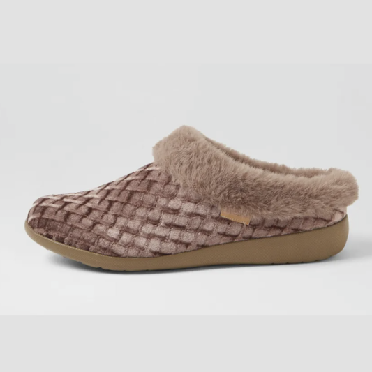 Ziera Fifi Slipper XW-ZR Taupe Emboss