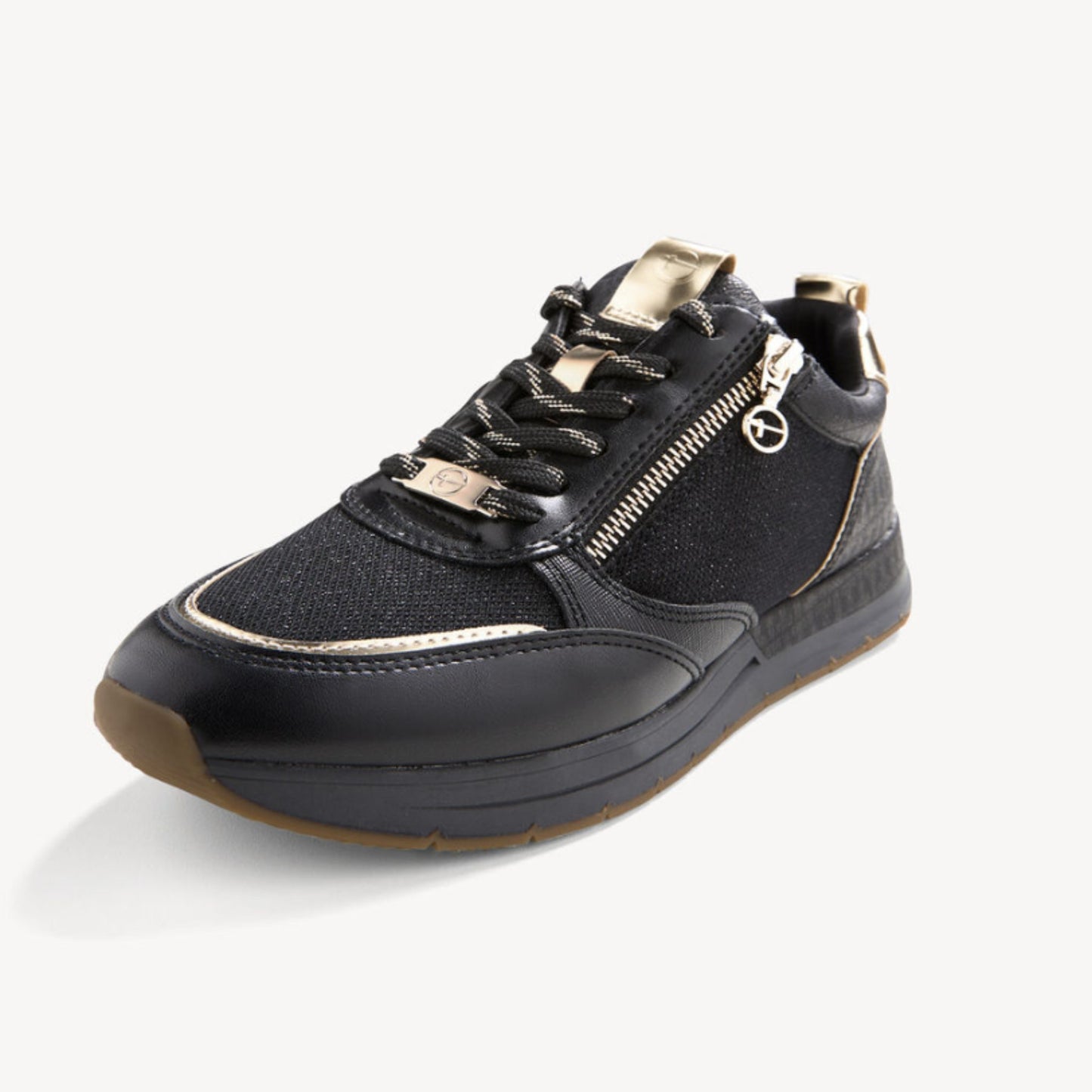 Tamaris Glam Sneaker - Black Comb