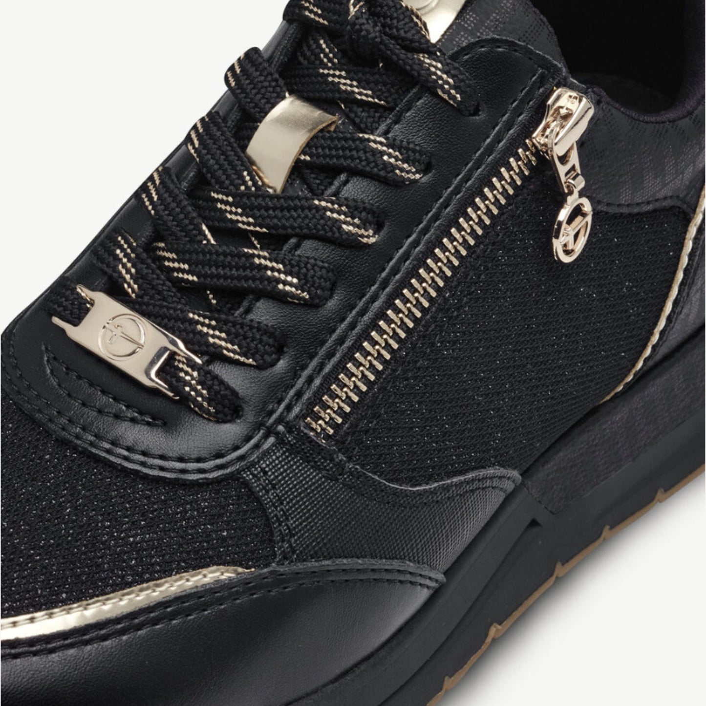 Tamaris Glam Sneaker - Black Comb
