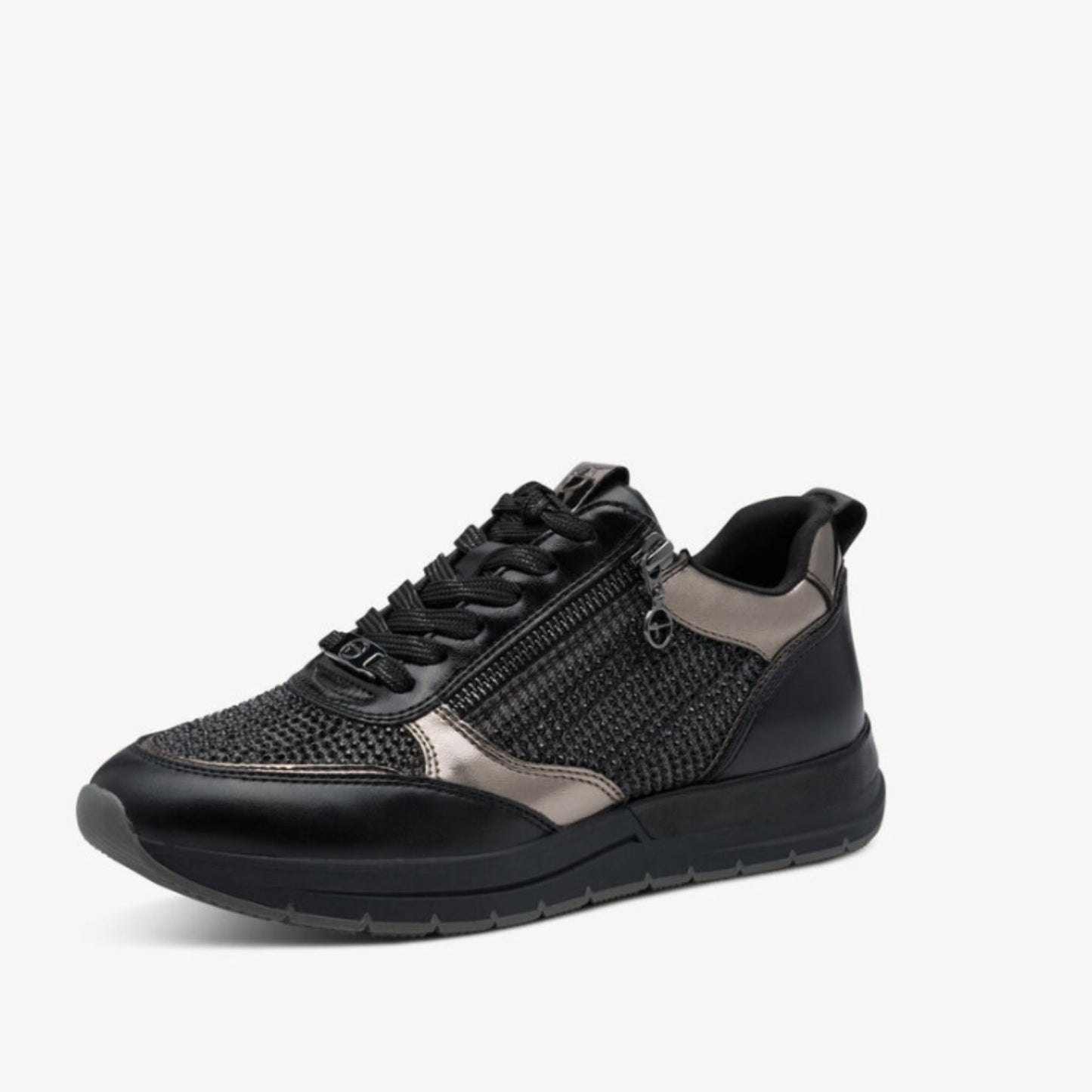 Tamaris Glam Sneaker - Black Glam
