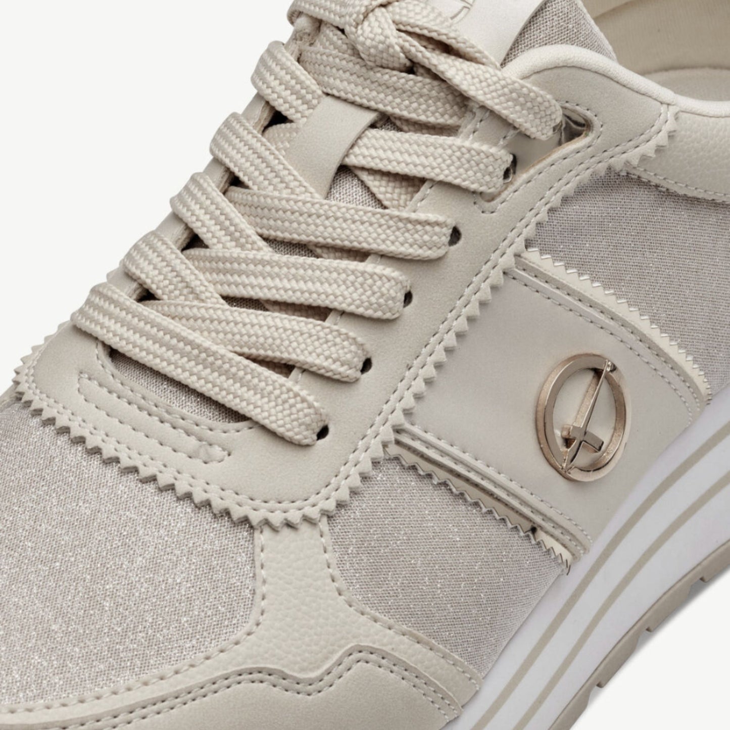 Tamaris Glam Sneaker - Ivory Comb