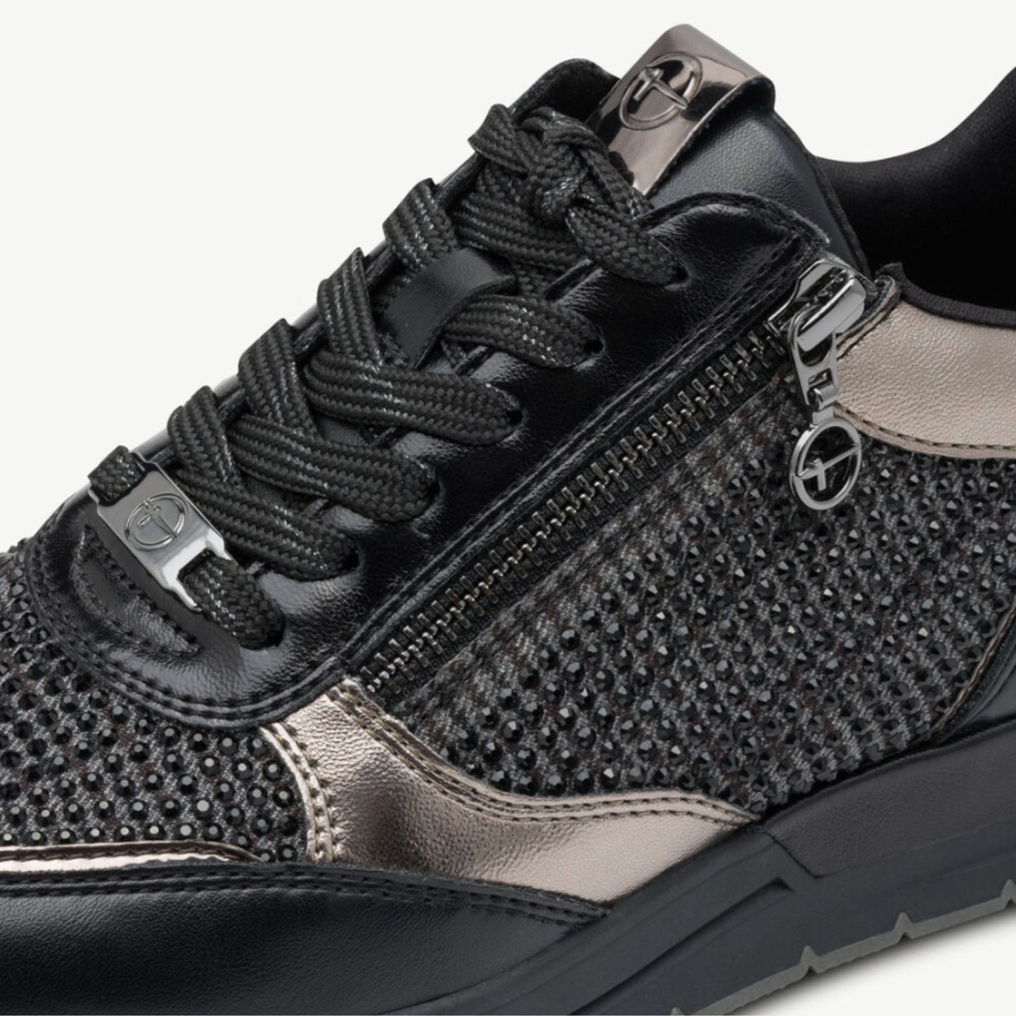 Tamaris Glam Sneaker - Black Glam