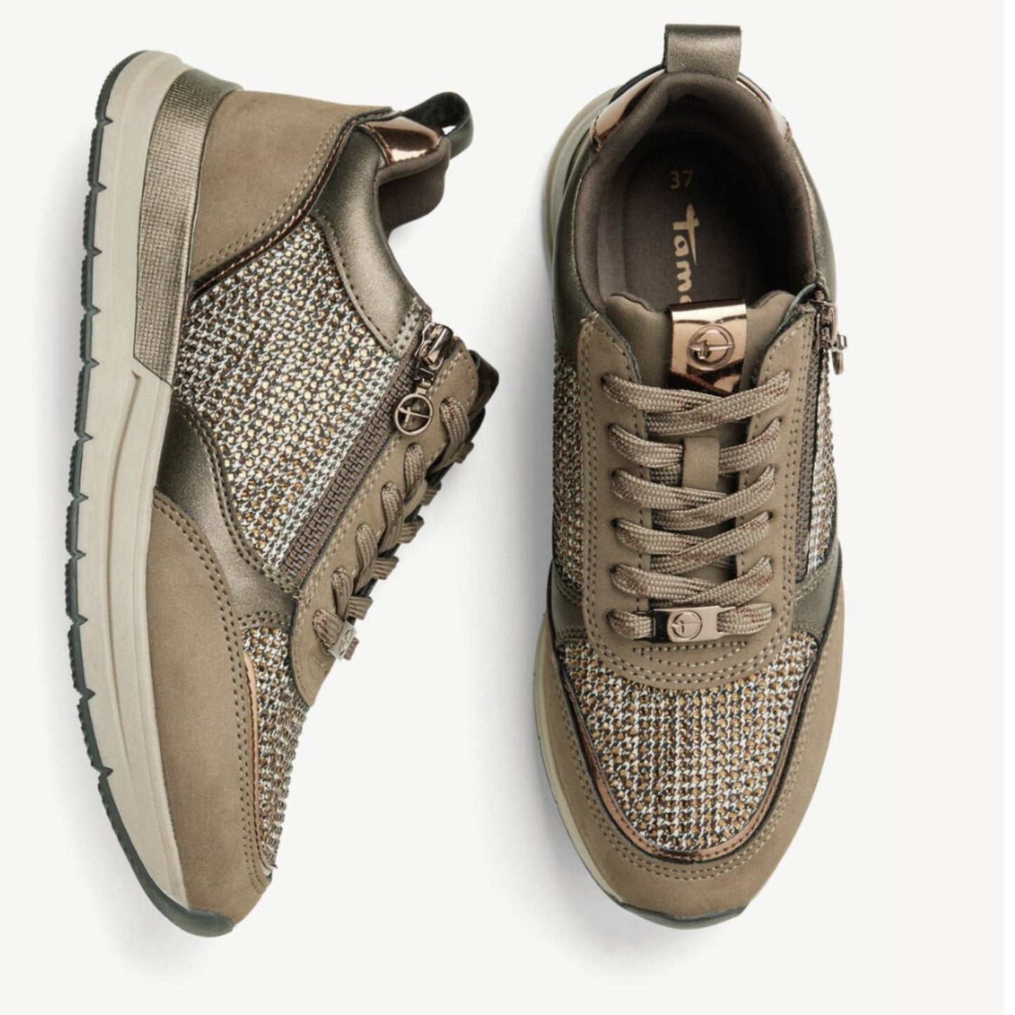 Tamaris Glam Sneaker - Copper Glam