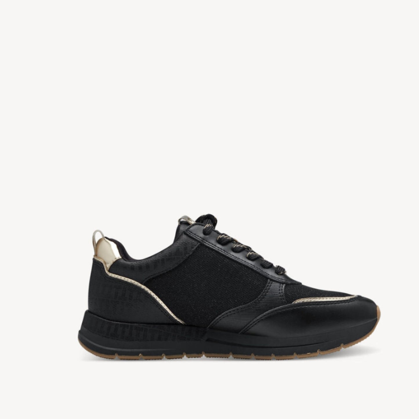 Tamaris Glam Sneaker - Black Comb