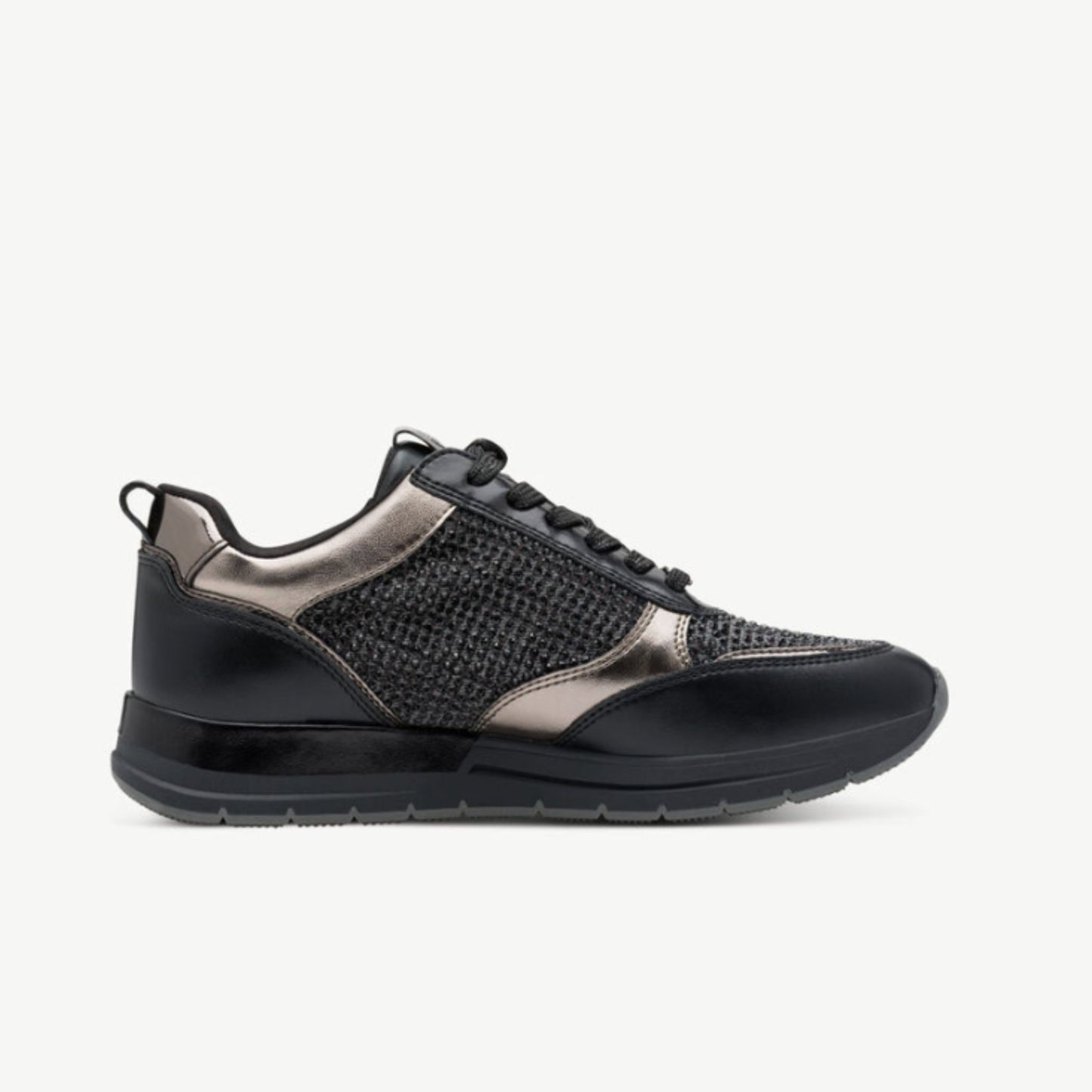 Tamaris Glam Sneaker - Black Glam