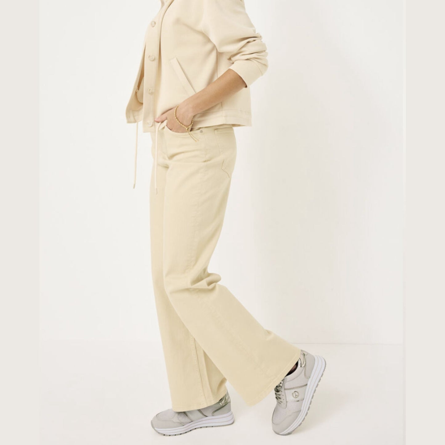 Tamaris Glam Sneaker - Ivory Comb