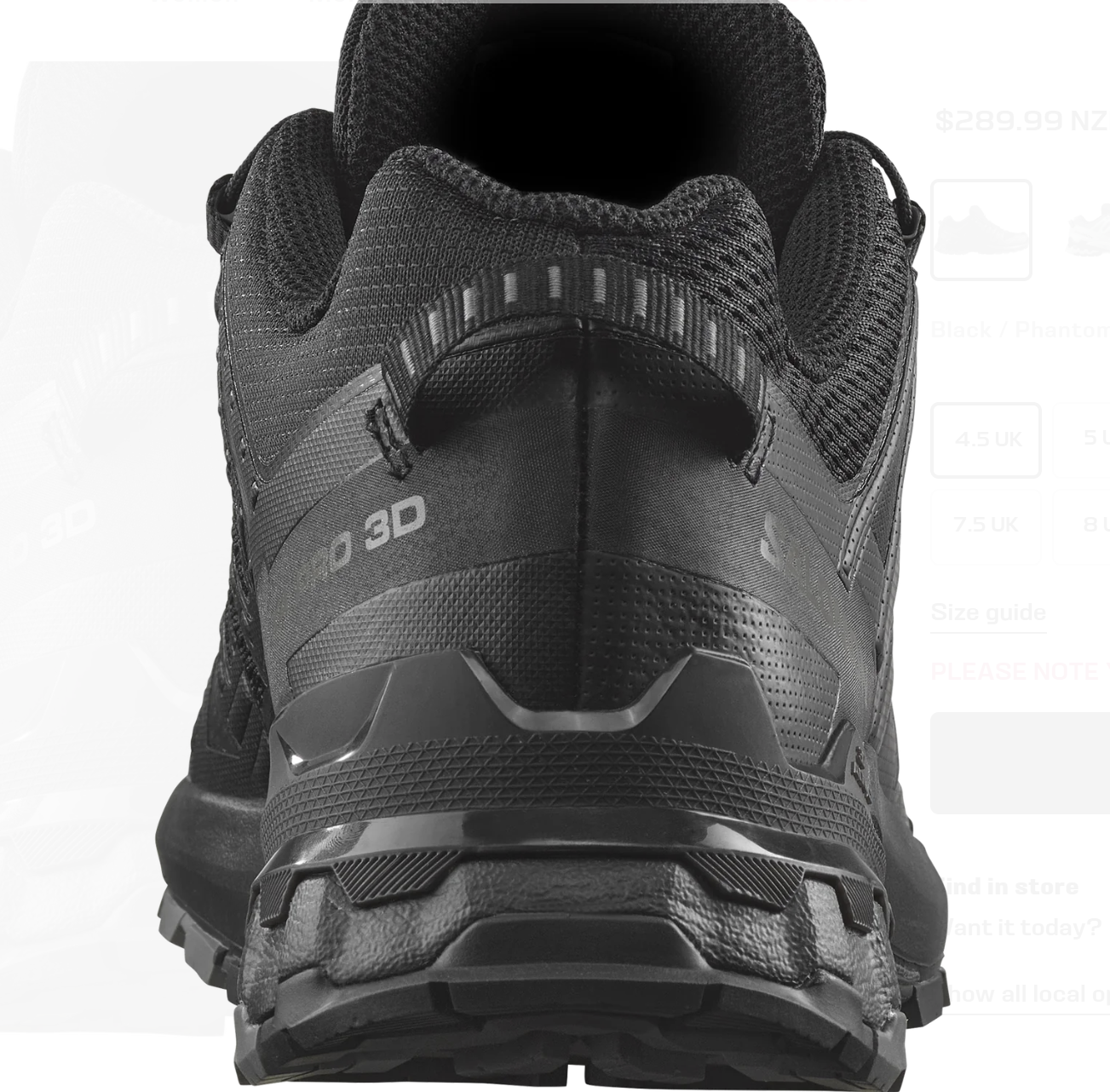 Xa Pro 3D V9 W - Black/Phantom/Pewter