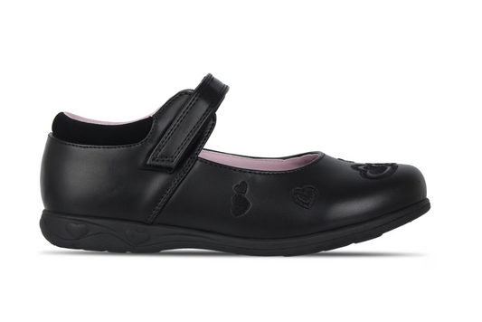 Miso Emma Ballet Flat Black/Hearts