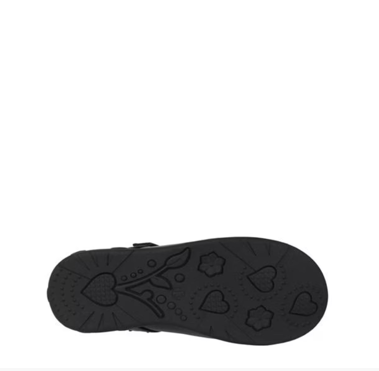 Miso Emma Ballet Flat Black/Hearts