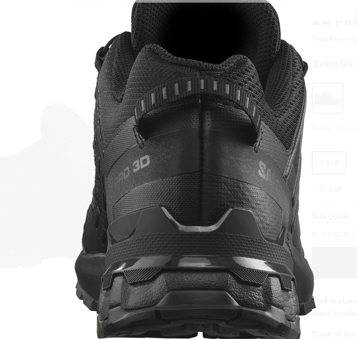 Xa Pro 3D V9 - Black/Phantom/Pewter