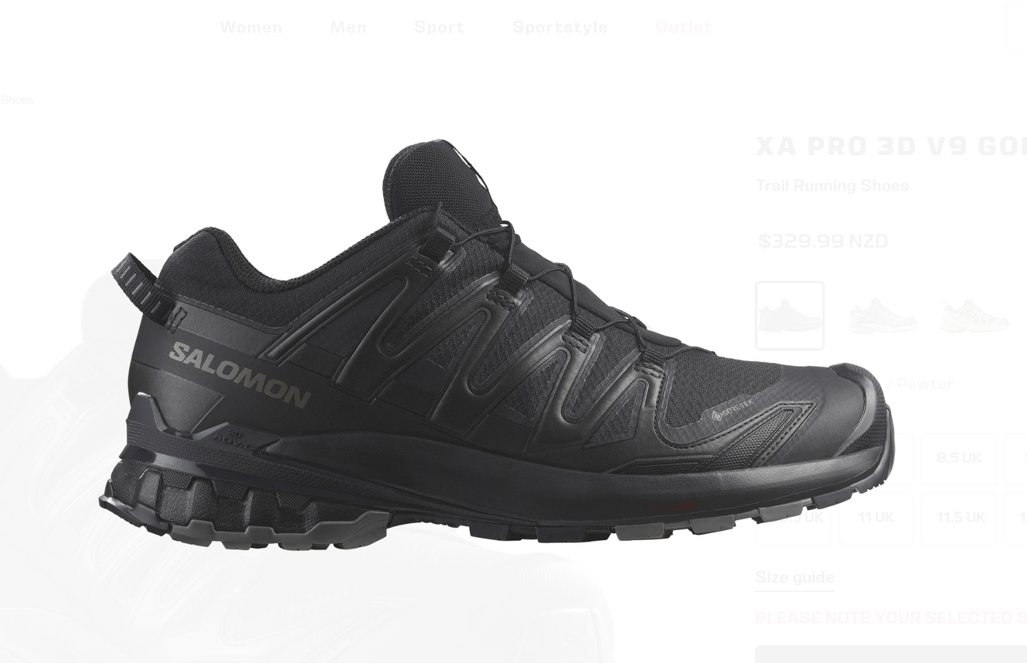 Xa Pro 3D V9 GTX - Black/Phantom/Pewter