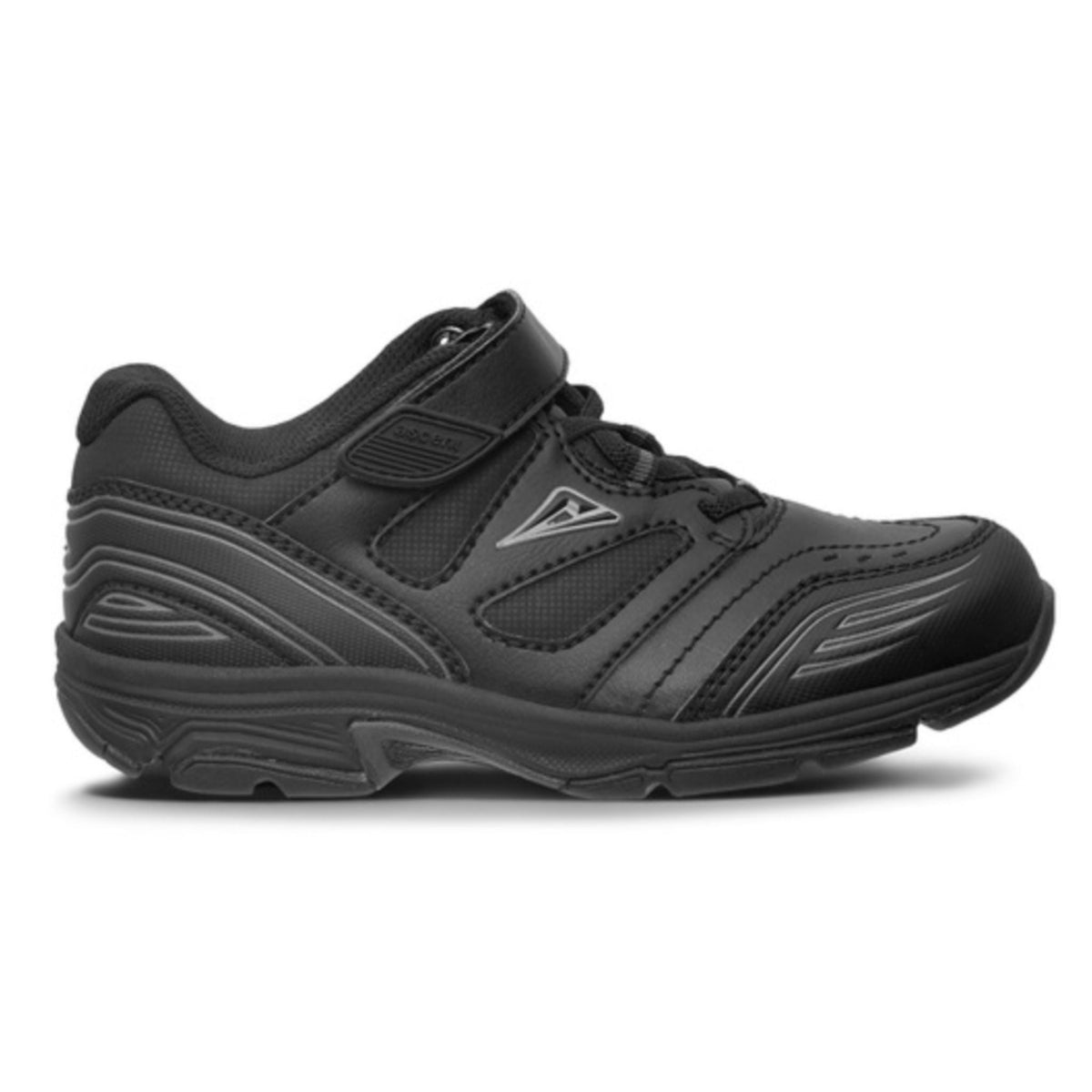 Ascent Sustain 2 Jnr Velcro Black - My Shoe Specialist & My School Shoes