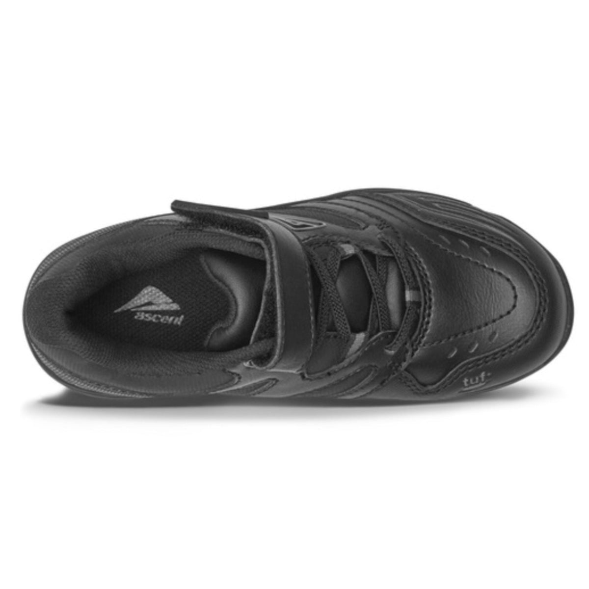 Ascent Sustain 2 Jnr Velcro Black - My Shoe Specialist & My School Shoes
