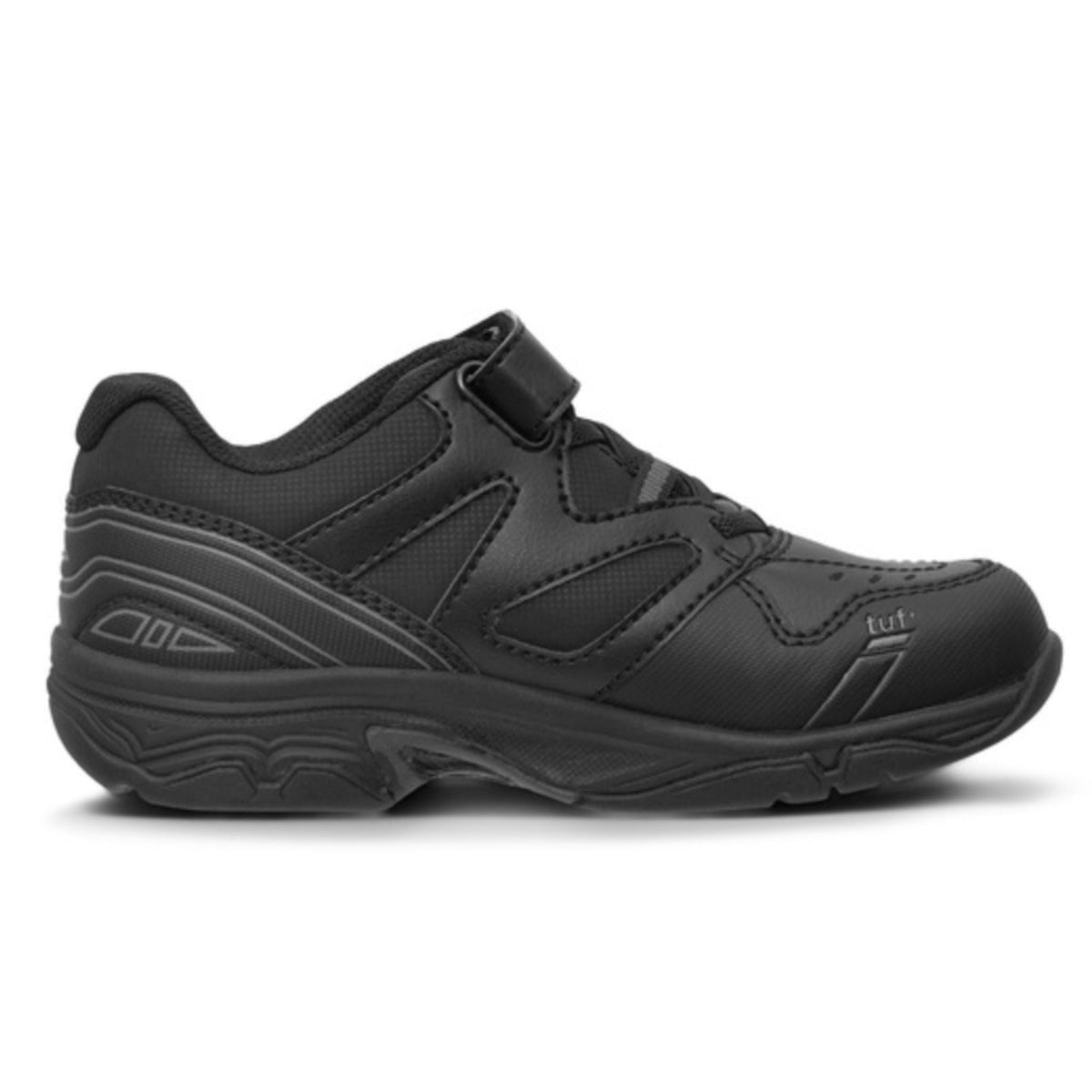 Ascent Sustain 2 Jnr Velcro Black - My Shoe Specialist & My School Shoes