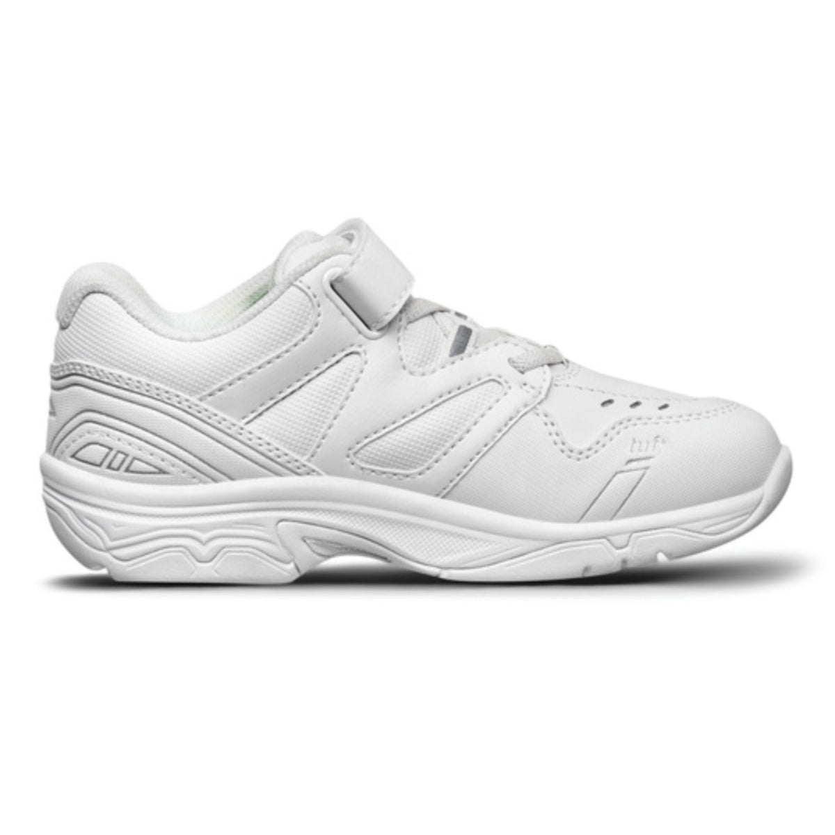 Ascent Sustain 2 Jnr Velcro White - My Shoe Specialist & My School Shoes