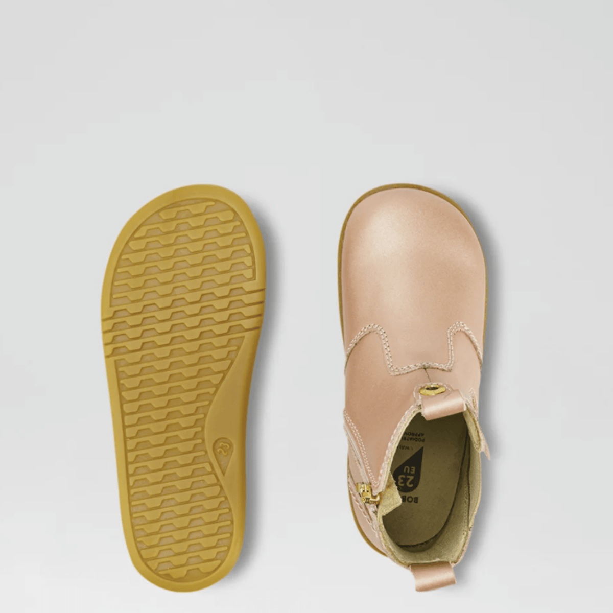 Bobux Jodhpur step-up Rose Gold - My Shoe Specialist & My School Shoes