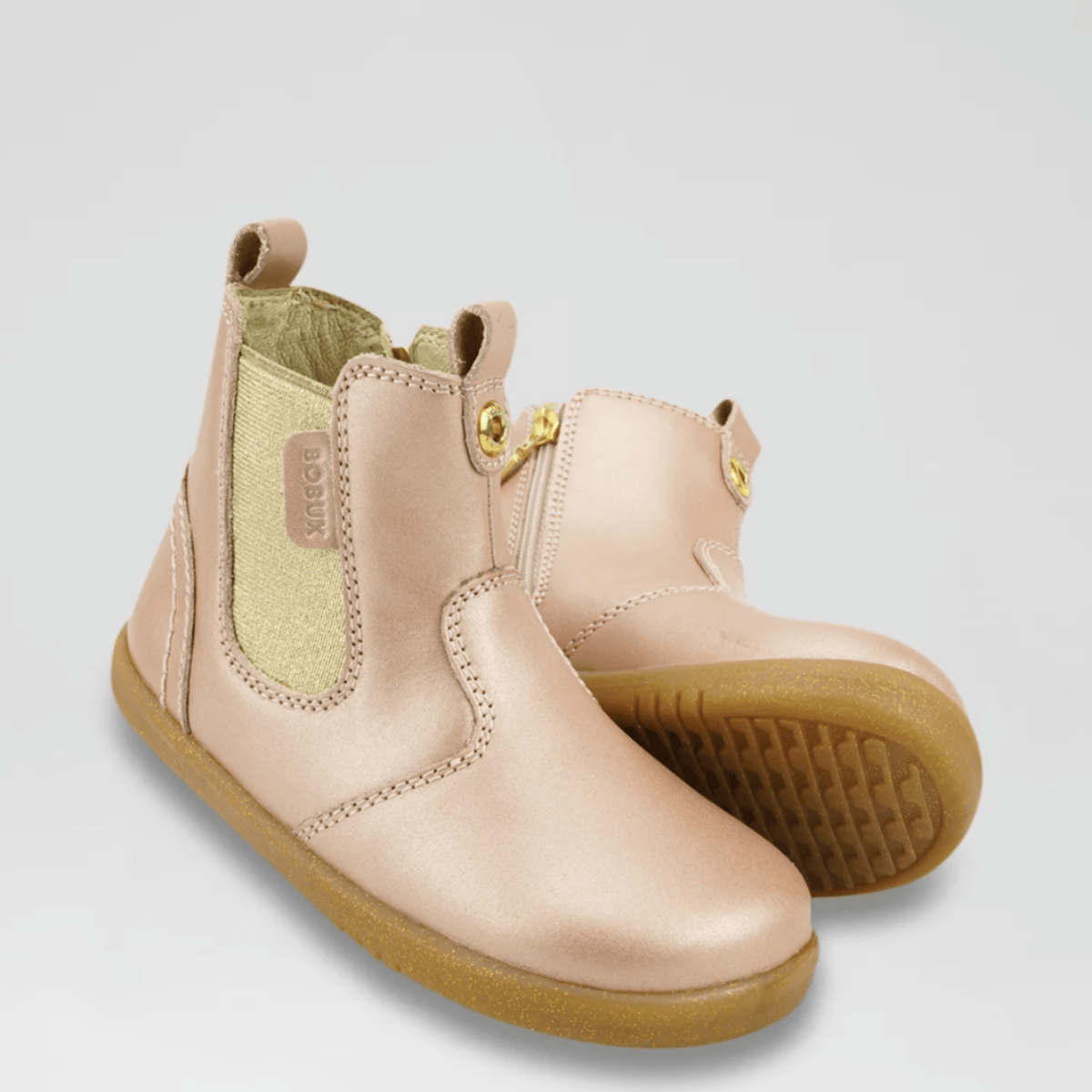 Bobux Jodhpur step-up Rose Gold - My Shoe Specialist & My School Shoes