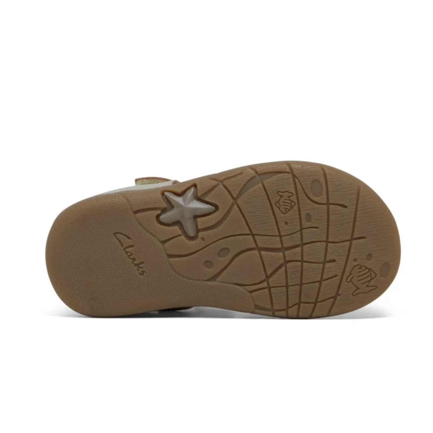 Clarks Shelly Gold