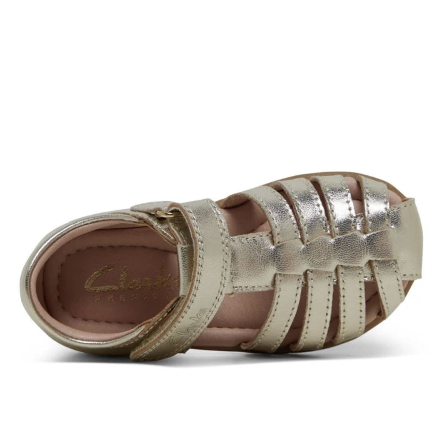 Clarks Shelly Gold