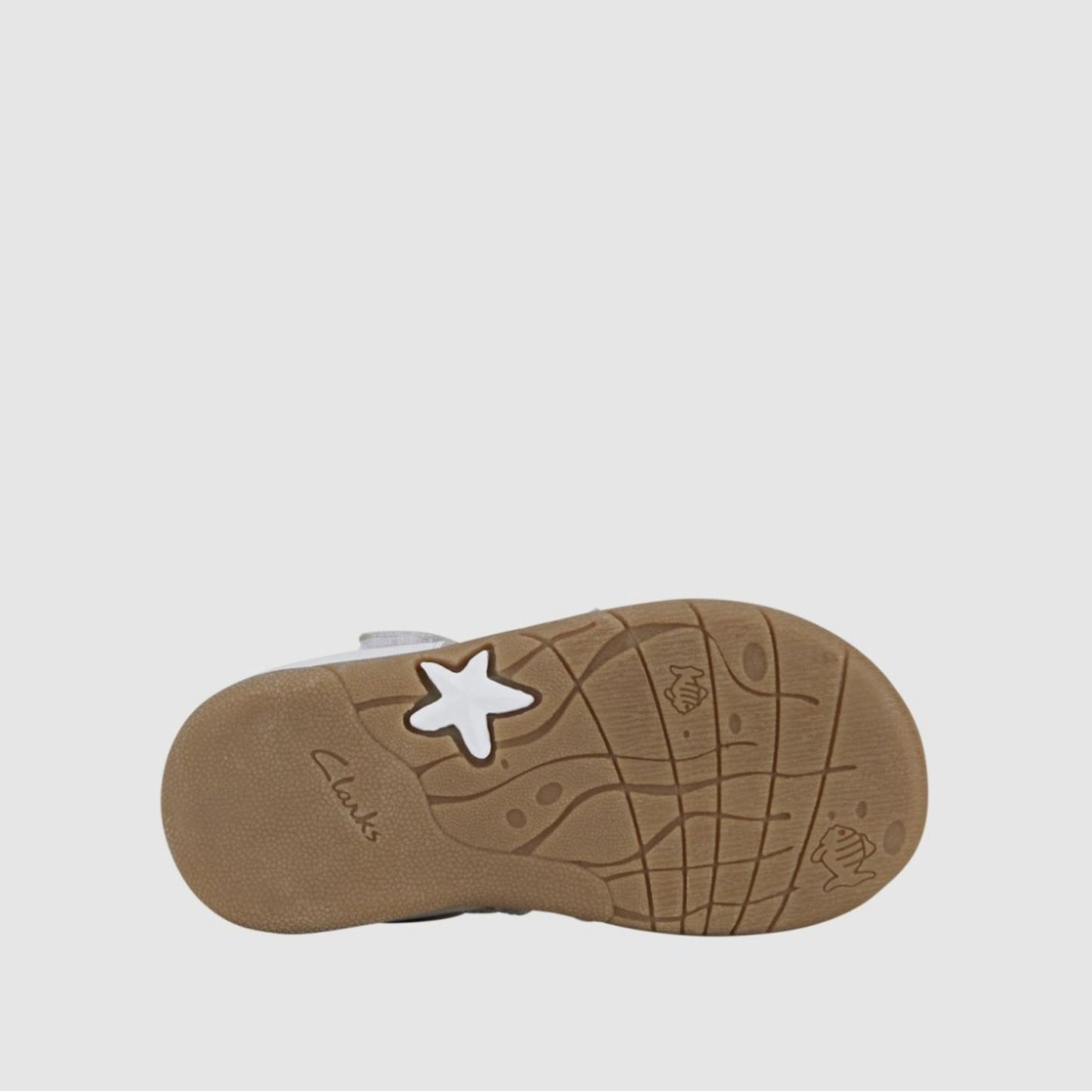 Clarks Shelly White