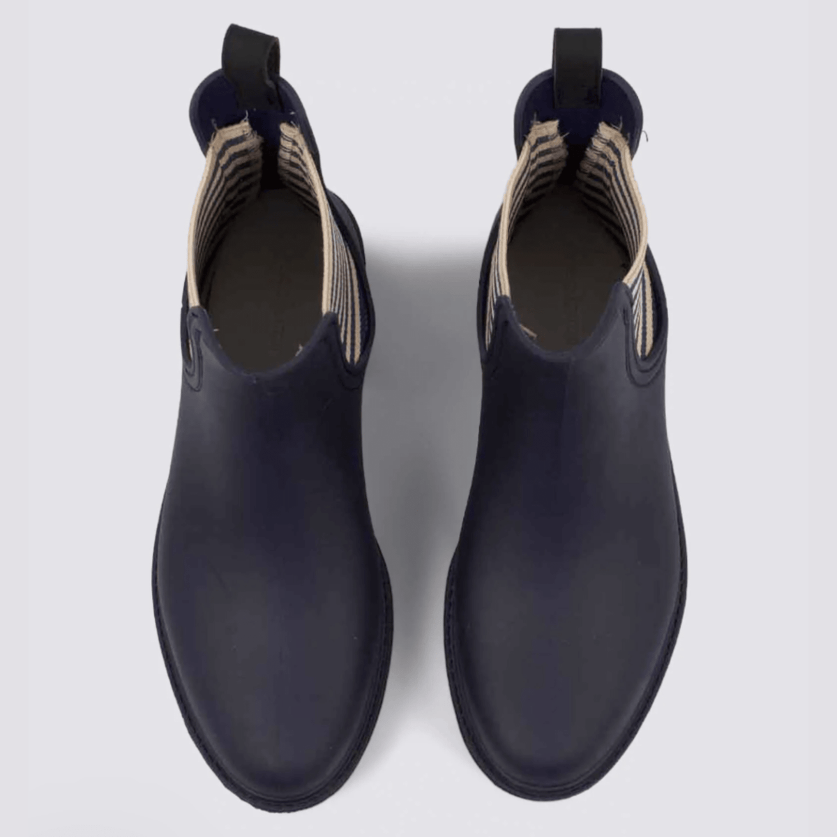 Diana Ferrari Laurina2 Gumboot Navy Stripe - My Shoe Specialist & My School Shoes