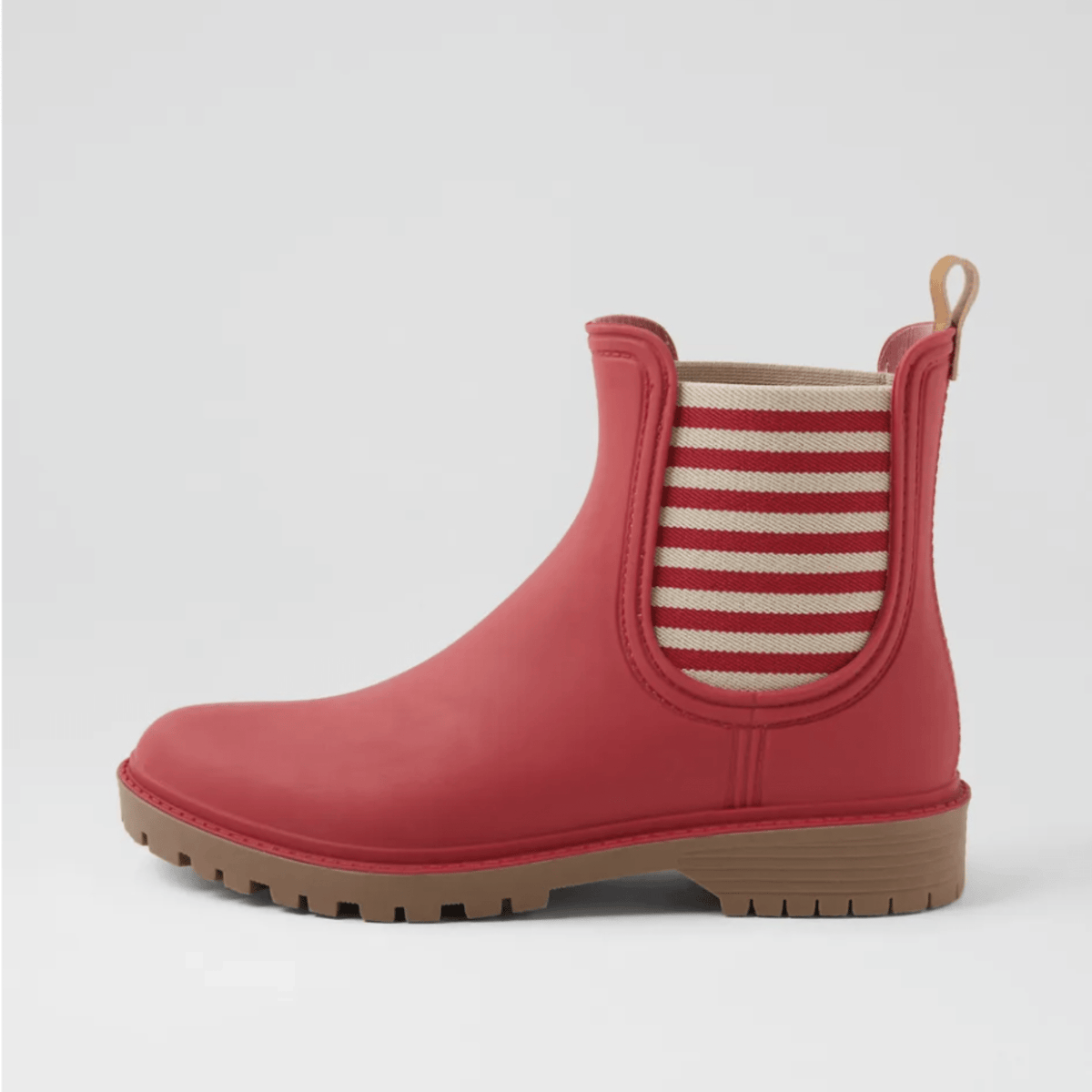 Diana Ferrari Laurina2 Gumboot Ruby Stripe - My Shoe Specialist & My School Shoes