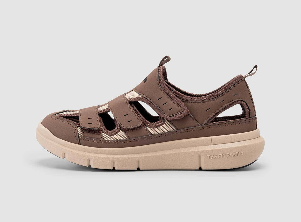 FitVille Men's EasyTop Recovery Sandal V4 - My Shoe Specialist & My School Shoes