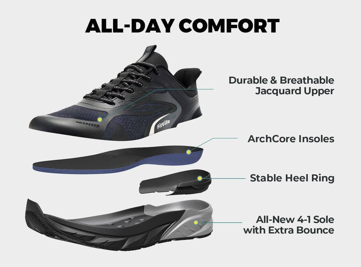 FitVille Men's Rebound Neo V3 - My Shoe Specialist & My School Shoes