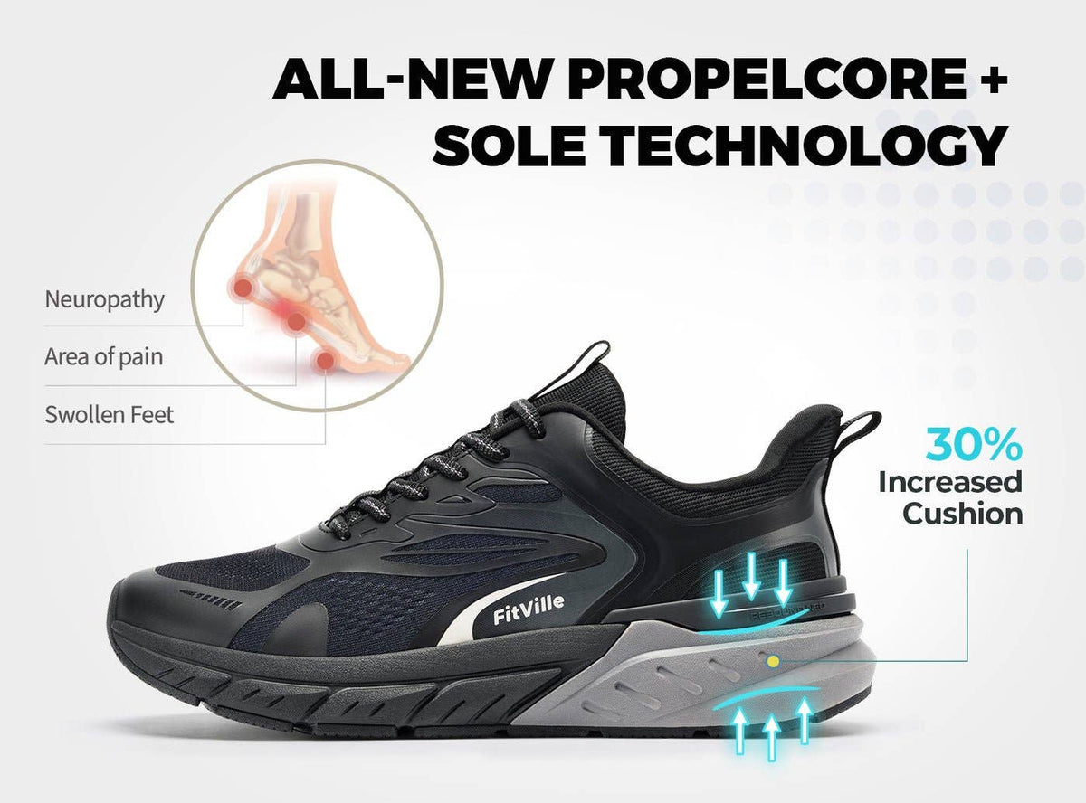 FitVille Men's Rebound Neo V3 - My Shoe Specialist & My School Shoes