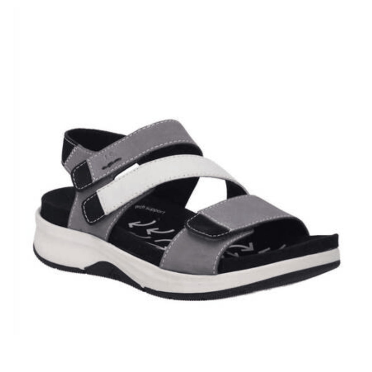 Josef Seibel Estelle 06 Grey Multi - My Shoe Specialist & My School Shoes