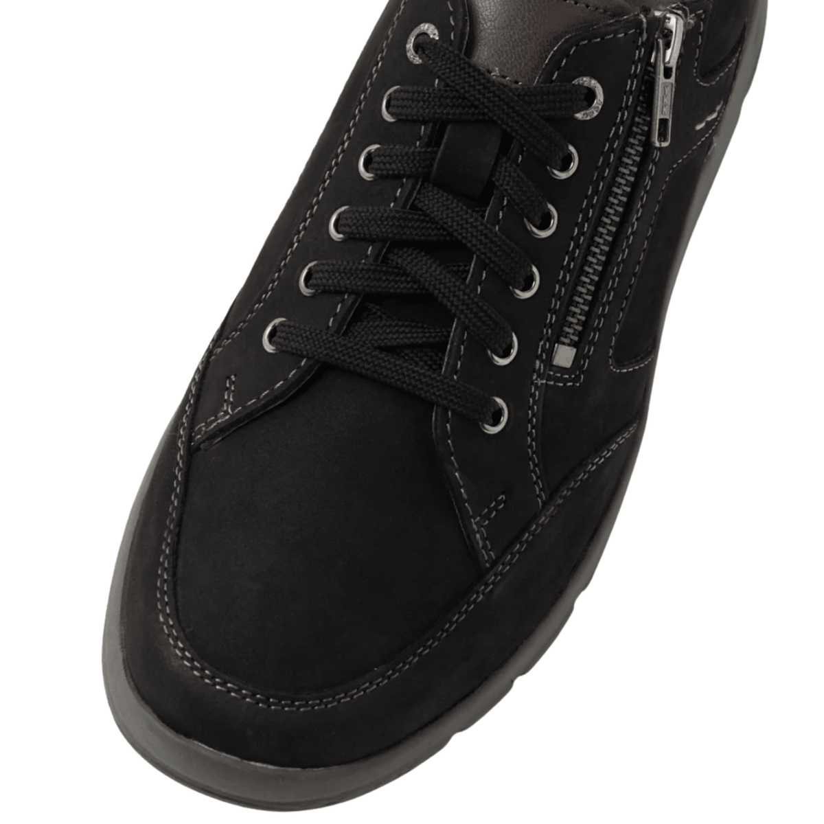 Josef Seibel Giuseppe 08 Black Nubuck - My Shoe Specialist & My School Shoes