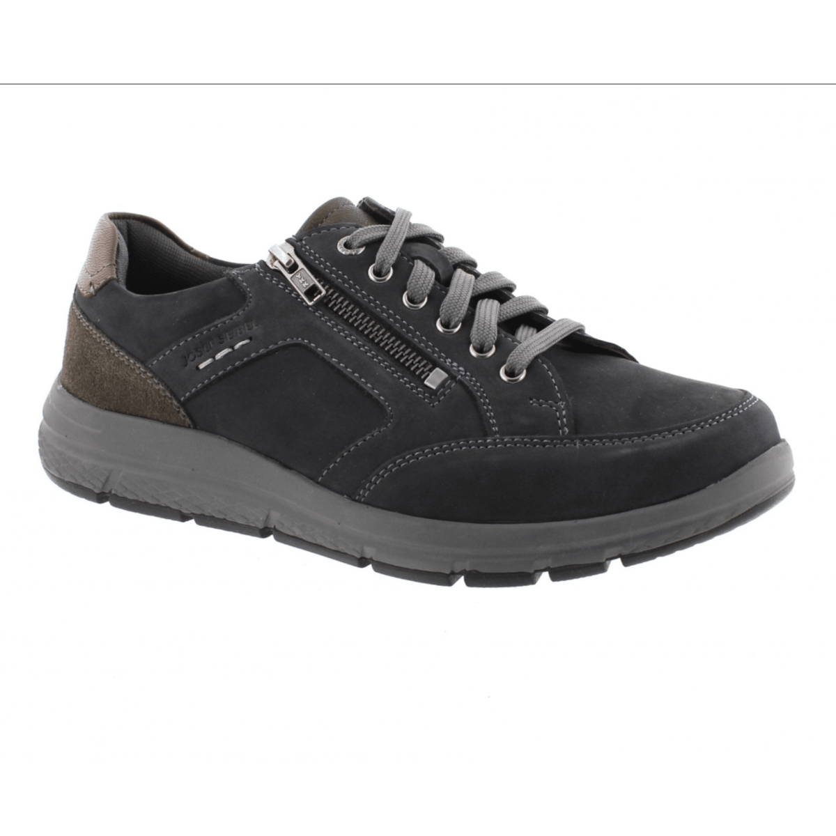 Josef Seibel Giuseppe 08 Black Nubuck - My Shoe Specialist & My School Shoes