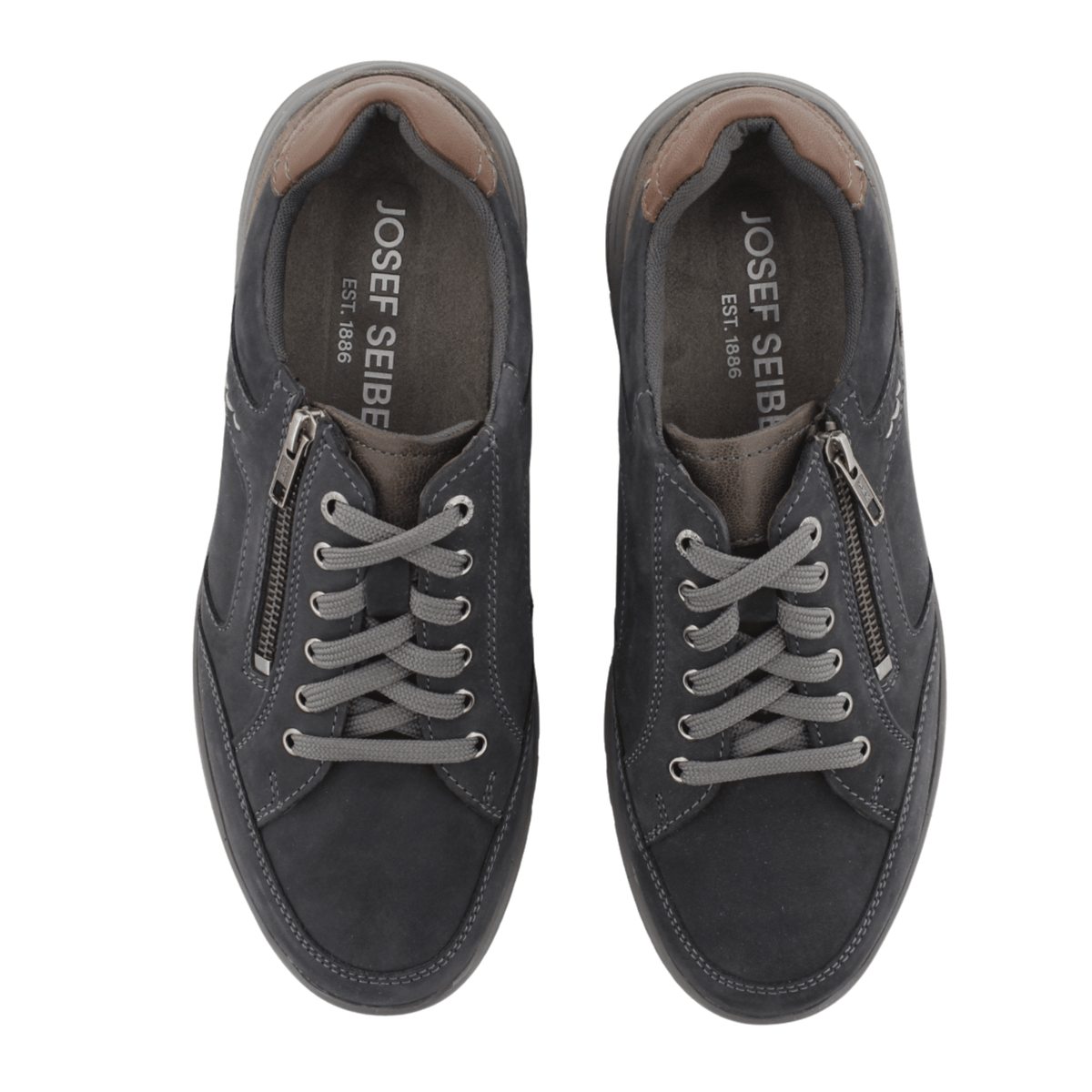 Josef Seibel Giuseppe 08 Black Nubuck - My Shoe Specialist & My School Shoes