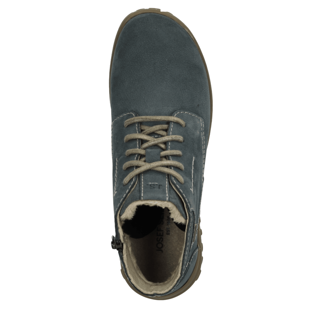 Josef Seibel Ruby 51 Waterproof Boot Azur - My Shoe Specialist & My School Shoes