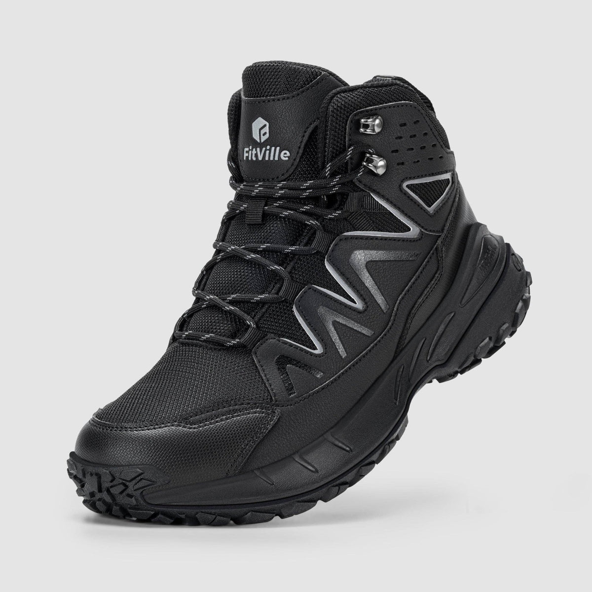 Men's Exova Boot V1: Jet Black / 13 / Wide/2E - My Shoe Specialist & My School Shoes