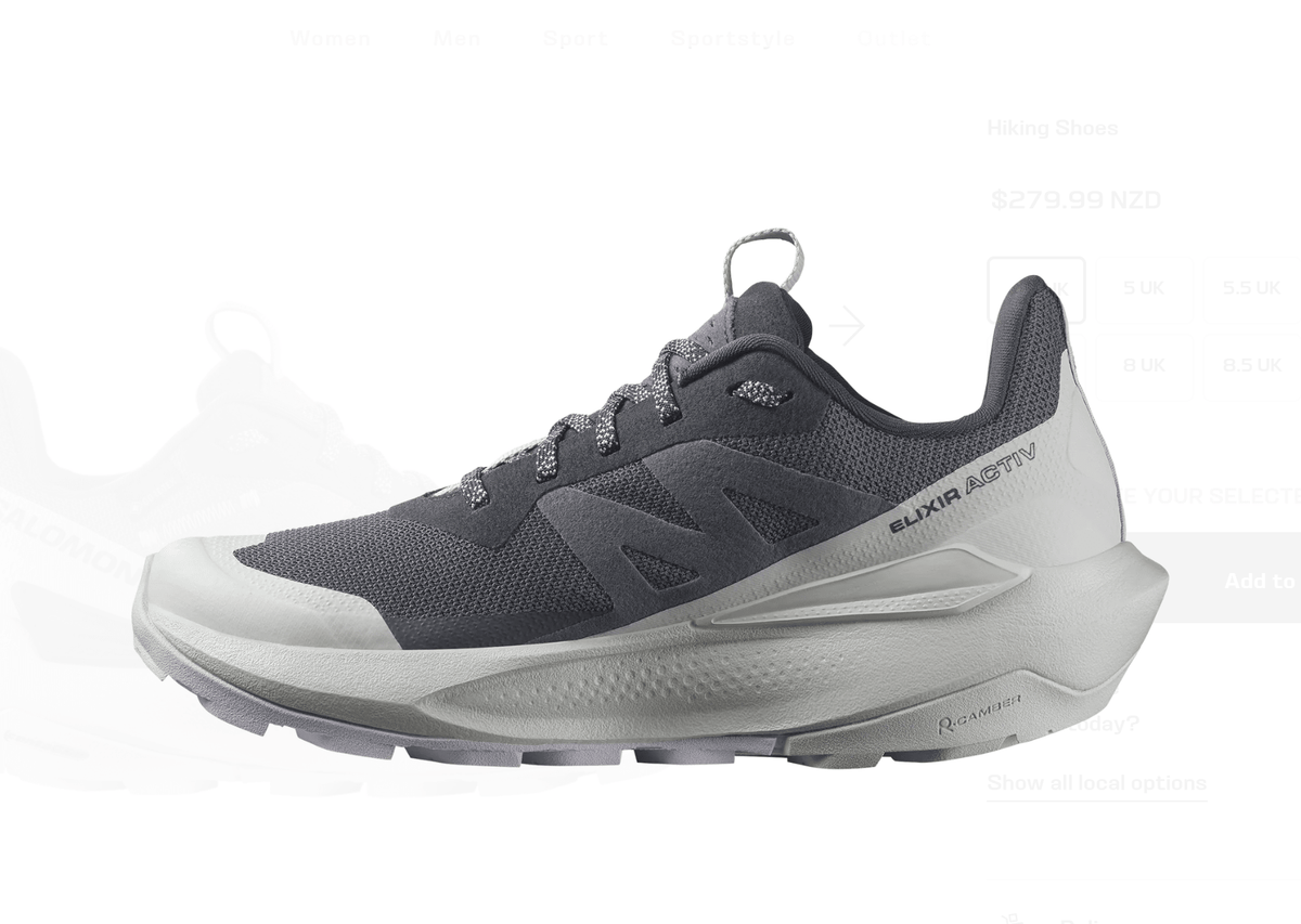 Salomon Elixir Active GTX W - My Shoe Specialist & My School Shoes