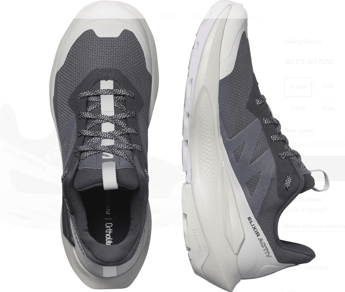 Salomon Elixir Active GTX W - My Shoe Specialist & My School Shoes
