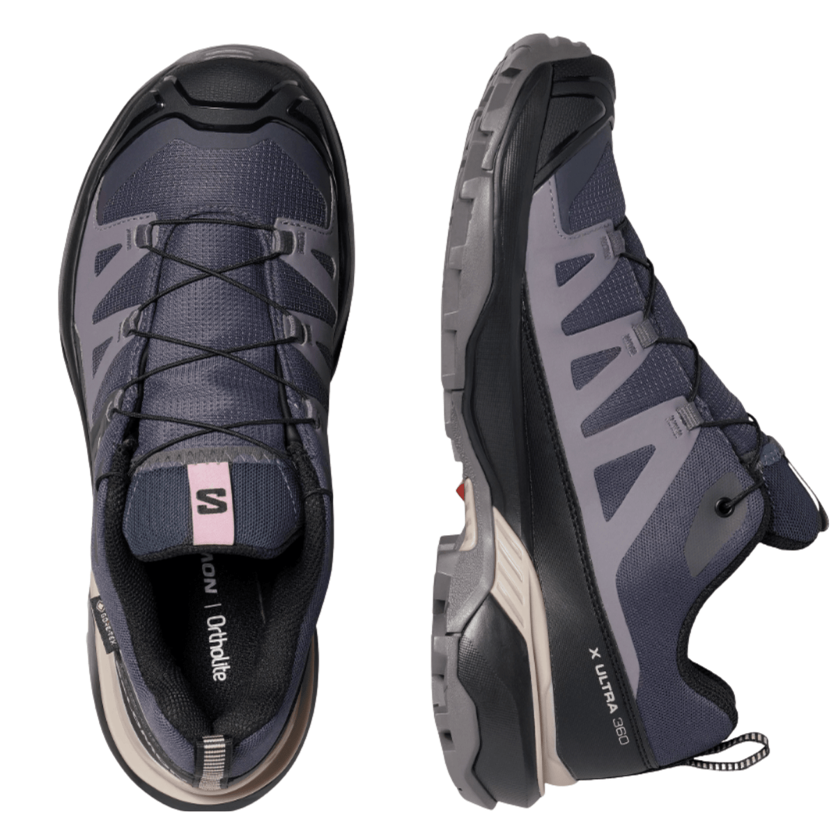Salomon Ultra 360 Gore-Tex Womens Nine Iron/Excalibur/Shadow Gray - My Shoe Specialist & My School Shoes