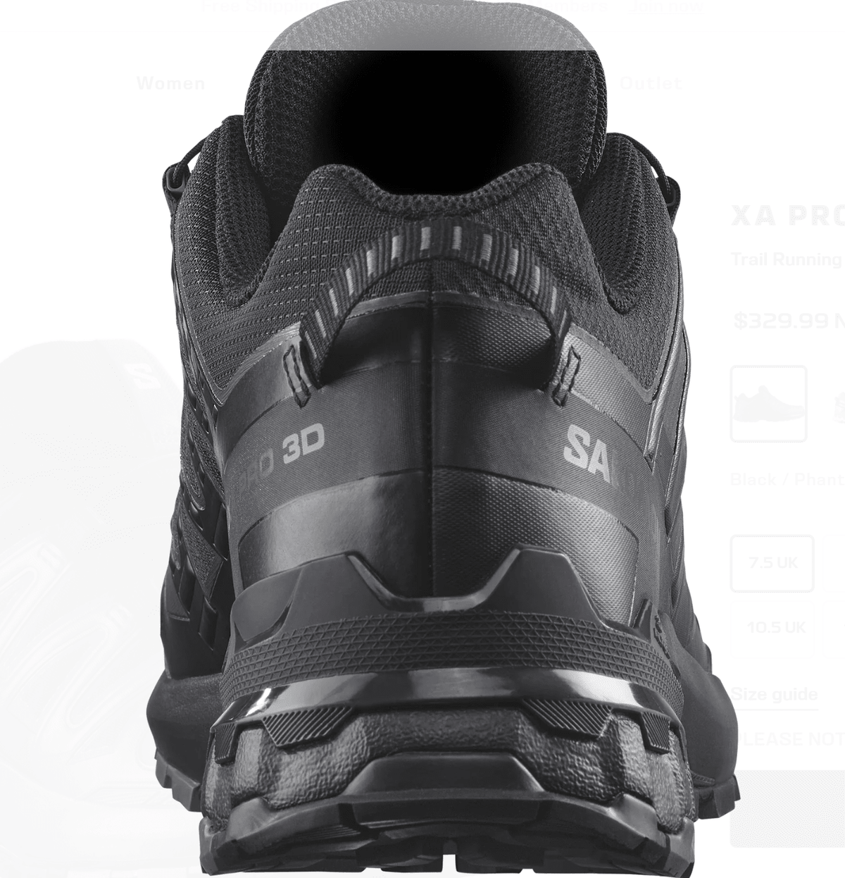 Salomon Xa Pro 3D V9 GTX - Black/Phantom/Pewter - My Shoe Specialist & My School Shoes
