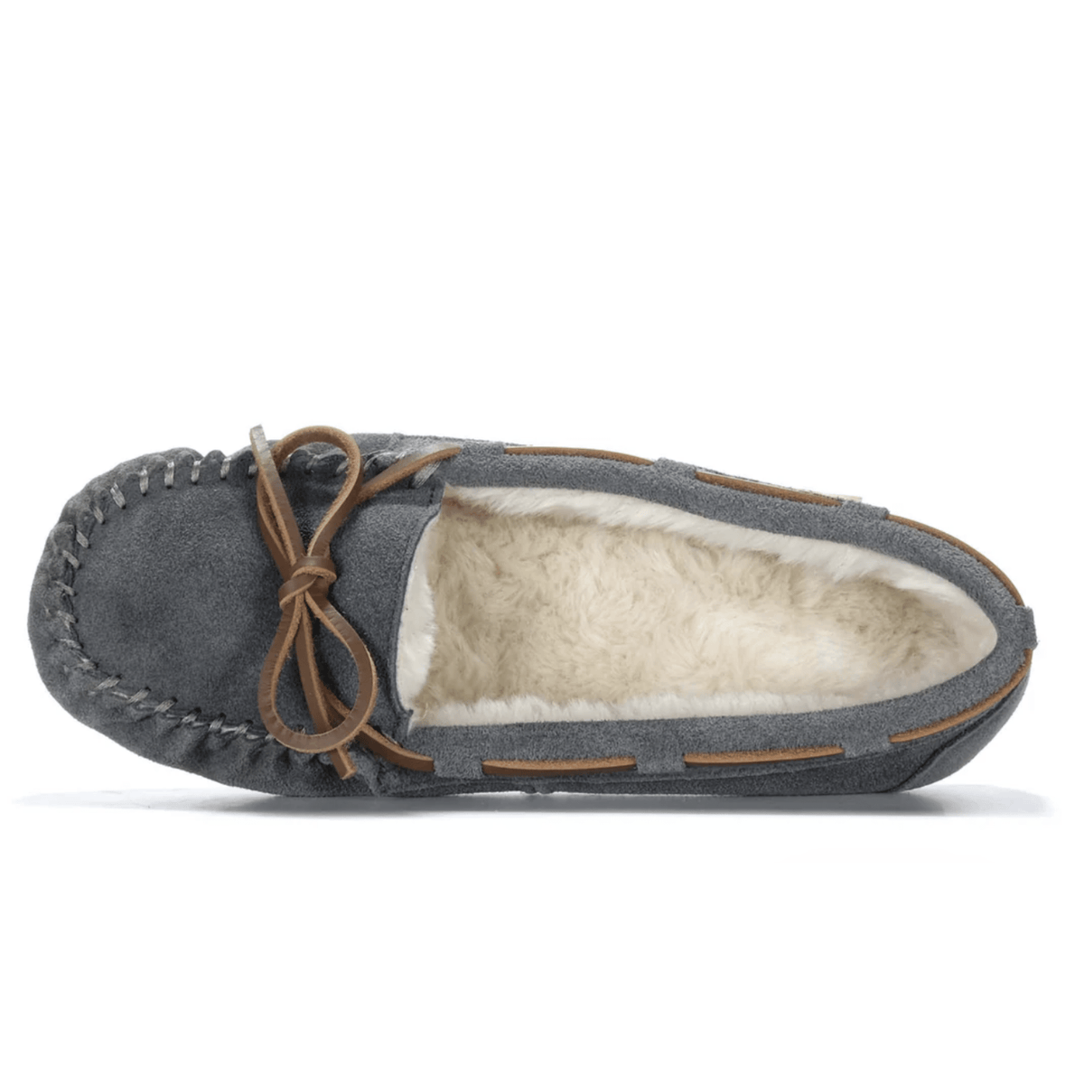 Tamarac Molly Mocassin Charcoal - My Shoe Specialist & My School Shoes