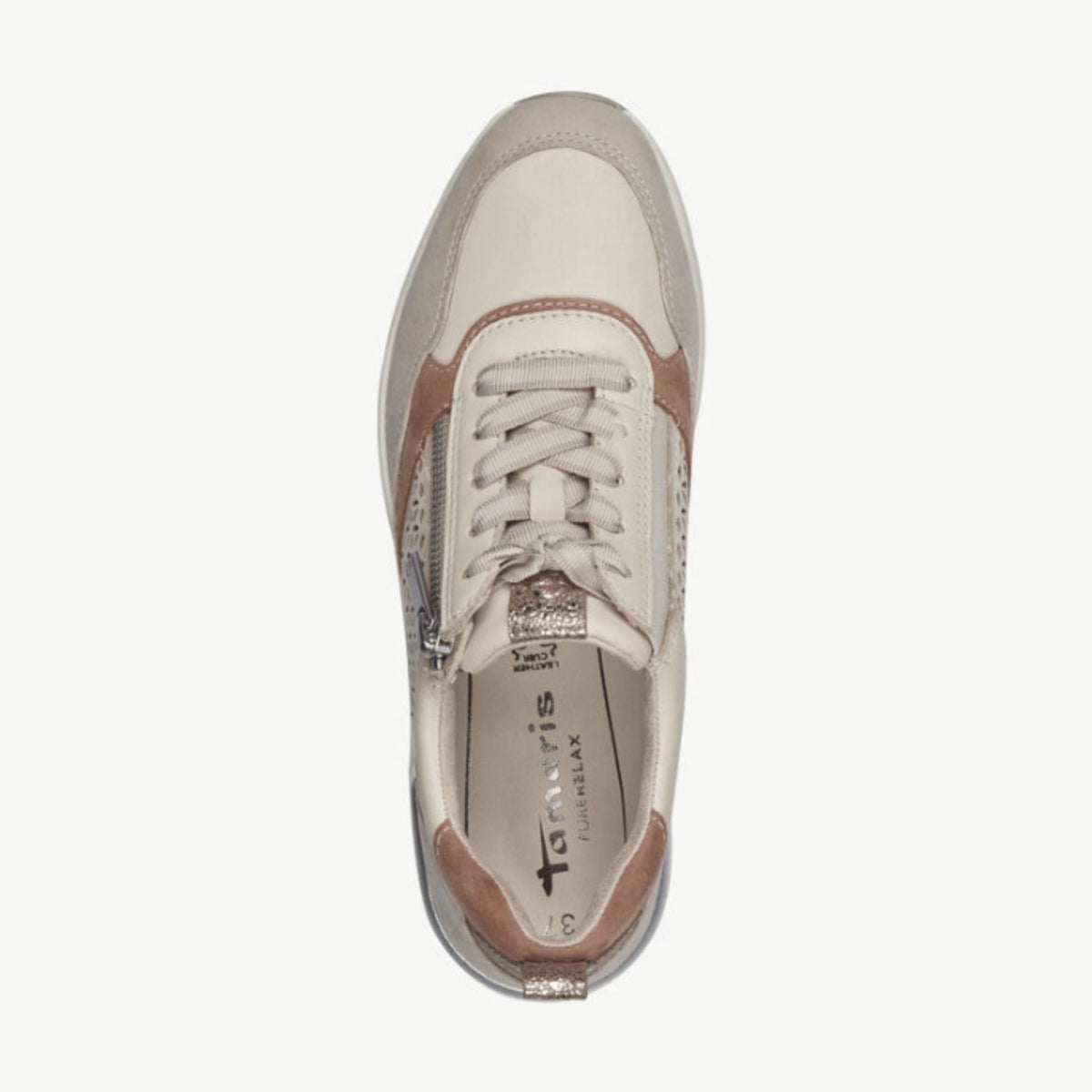 Tamaris Combi-Beige - My Shoe Specialist & My School Shoes