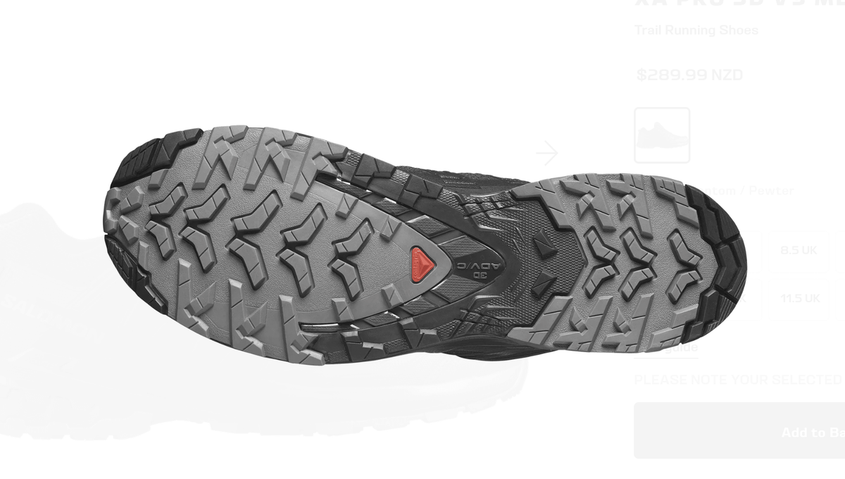 Xa Pro 3D V9 - Black/Phantom/Pewter - My Shoe Specialist & My School Shoes