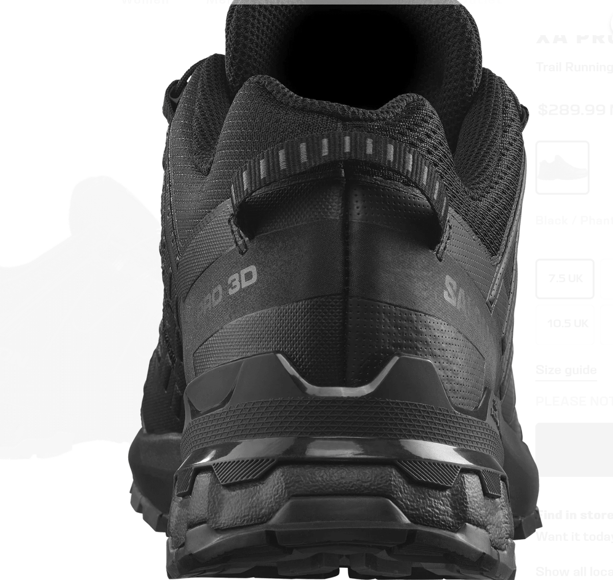 Xa Pro 3D V9 - Black/Phantom/Pewter - My Shoe Specialist & My School Shoes