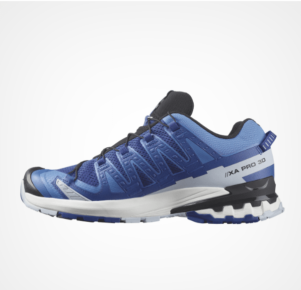 Xa Pro 3D V9 - Surf the web/Ibiza blue/white - My Shoe Specialist & My School Shoes