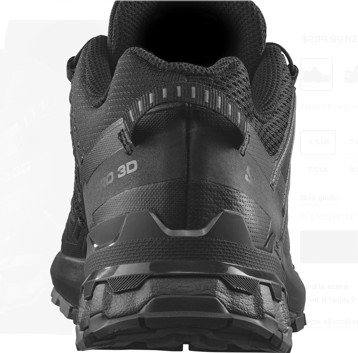 Xa Pro 3D V9 W - Black/Phantom/Pewter - My Shoe Specialist & My School Shoes