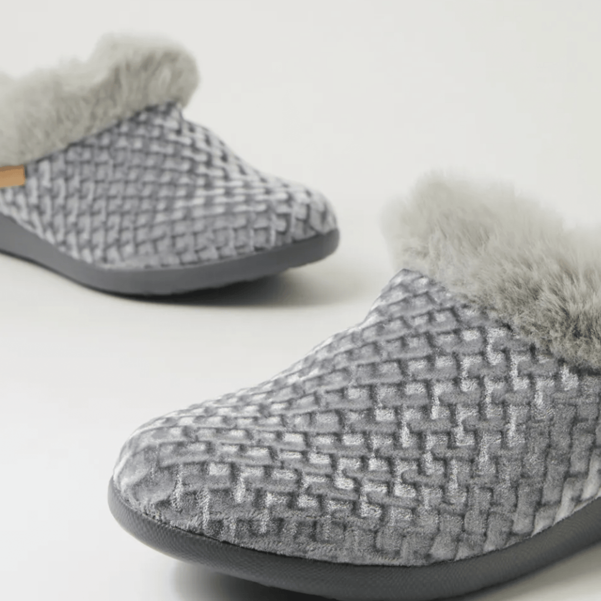 Ziera Fifi Slipper XW-ZR Steel Emboss - My Shoe Specialist & My School Shoes
