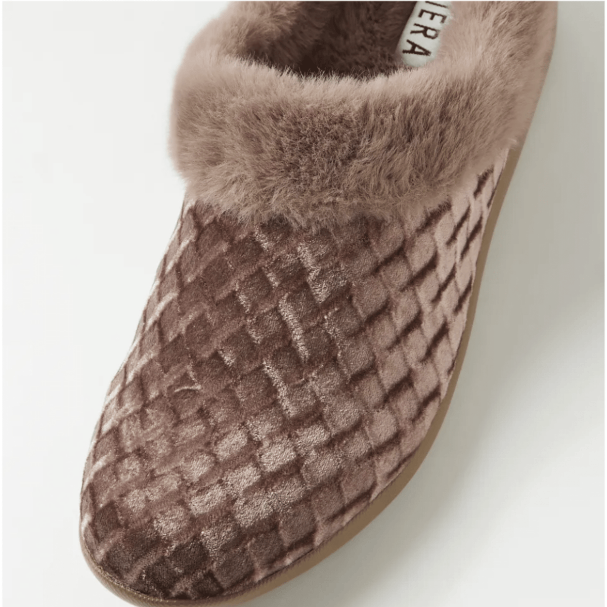 Ziera Fifi Slipper XW-ZR Taupe Emboss - My Shoe Specialist & My School Shoes